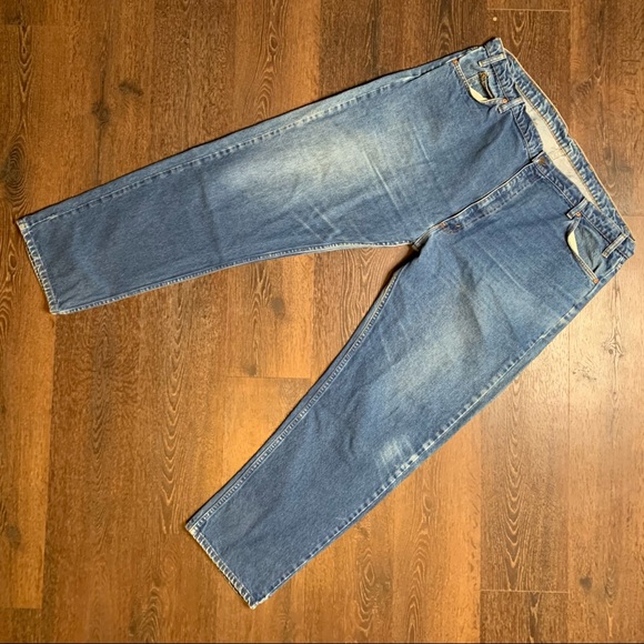 Vintage Levi’s Orange Tab 505 Straight Denim Jeans - Picture 2 of 7